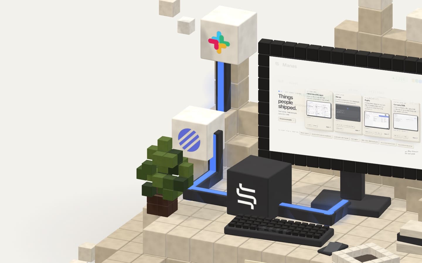 Mid-scroll: diving into the voxel monitor